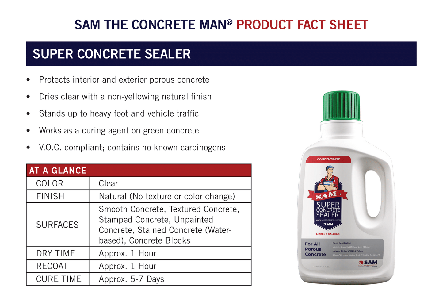 CLEAR-SEAL CONCENTRATE -- MAKES 5 GALLONS